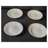 Collection of Ceramic and Glass Dishware Including Corelle and Starbucks Mug