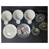 Kitchenware Collection: Mugs, Ceramic Bowls, Paper Cups, Plates, and Plastic Spoons