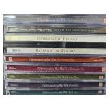 Collection of Music CDs including Greatest Hits and Romantic Classics
