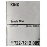 King Size Suede Blanket with Patchwork Design