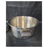 Set of 5 Stainless Steel Cookware with Cooking with Calphalon Lids