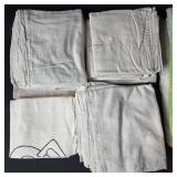 Set of Various Colored and White Bath Towels