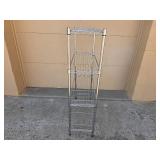 Adjustable Chrome Wire Shelving Unit 55