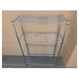 Adjustable Chrome Wire Shelving Unit 55