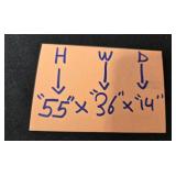 Adjustable Chrome Wire Shelving Unit 55