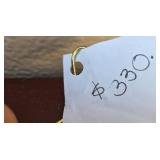 Decorative Mirror with Pinecone Design and Wooden Frame