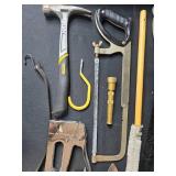 Comprehensive Tool Set: Hammer, Stapler, Hacksaw, and More