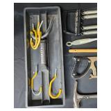 Comprehensive Tool Set: Hammer, Stapler, Hacksaw, and More