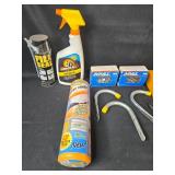 Collection of Household Cleaning and Maintenance Supplies