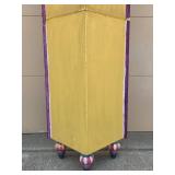 Colorful Harlequin Bookshelf