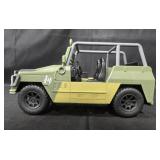 Kids Toy Set: Brain Flakes Building Pieces and Military Toy Vehicle