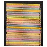 Collection of 21 The Baby-Sitters Club Books and Brookstone Breeze Pen