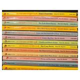 Collection of 21 The Baby-Sitters Club Books and Brookstone Breeze Pen