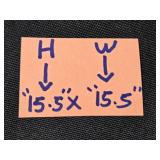 Decorative Set of 4 White Ornate Picture Frames with Art Inserts and Unique Mirror