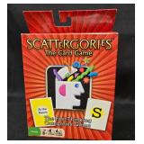 Collection of Board Games and Puzzles Including Scattergories and Dominoes - number of game pieces unverified
