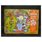 Collection of Board Games and Puzzles Including Scattergories and Dominoes - number of game pieces unverified