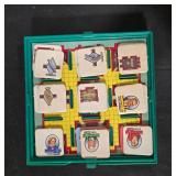 Collection of Board Games and Puzzles Including Scattergories and Dominoes - number of game pieces unverified