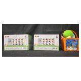 Easter Egg Toy Set with Miniature Vehicles & Jumbo Sidewalk Chalk Set