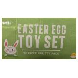 Easter Egg Toy Set with Miniature Vehicles & Jumbo Sidewalk Chalk Set
