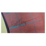 Large Signed Surrealist Artwork of a Vibrant Living Room