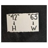 Large Signed Surrealist Artwork of a Vibrant Living Room