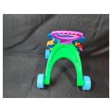 Toddler Activity Walker and Yellow Utility Tub