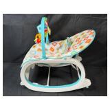 Fisher Price Colorful Infant Rocker Seat with Toys