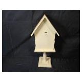 Set of 2 Decorative Table Top Wooden Birdhouses with Unique Designs