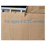 Regalo Extra Wide Easy Open Metal Safety Gate, Model 1185 in Orig Box