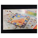 Set of 3 Board Games and Card Holder: Monopoly, Taboo, Dual Deck Revolving Card Holder