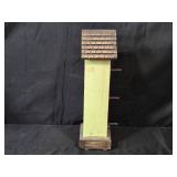 Set of 2 Decorative Birdhouses with Colorful Designs