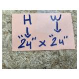 Pair of Round Two-Tier Wooden Side Tables