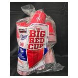 Igloo Little Playmate Cooler and 240 Red Chinet Plastic Cups