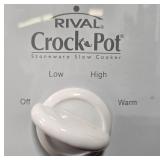 Rival Crock-Pot Stoneware Slow Cooker and Mini Dipper