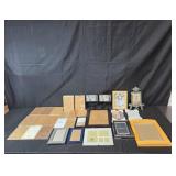 Assorted Collection of Picture Frames Including Waterford and Decorative Pieces