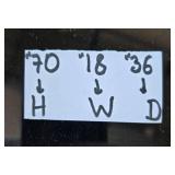 Set of 4 Heavy Duty Plastic Storage Shelves