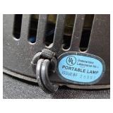 Adjustable Black Desk Lamp with Weighted Base and UL Certification