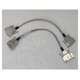 Pair of Cisco CAB-STACK-1M Stack-wise 1m Stacking Cables