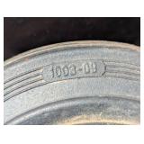 Set of 4 - 160/40-80 Solid Rubber Wheels - 6.5" Wheel with 3/4" Center Hole