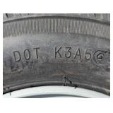 Load Star - 165/65-8 - 4 Lug Wheel - White Rim