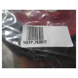 Pair of 2 - 7x1.5 Rubber/Metal Wheel - Red - 1/2" Center Hole