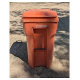 65 Gallon Trash Can on Wheels