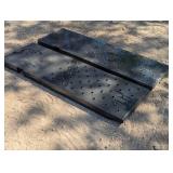 Pair of 2 Heavy Duty Steel Ramps
