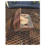 11” x 6” angle iron brackets 7 pieces - Thick Gauge Steel