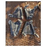 Set of 4 Moving Plates - Triangle