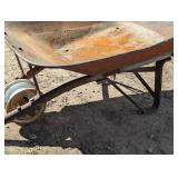 Extreme Heavy Duty Iron Wheel barrow - Rim no Wheel - Iron Handles not Wood