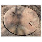 Set of 2 - Large Circular Concrete Trowel Attachments