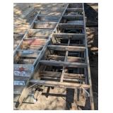 Large Pallet of Wooden Ladders