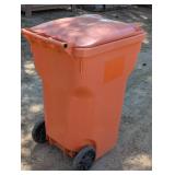 50 Gallon Trash can on Wheels