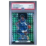 JADEN MCDANIELS 2021 GREEN MOSIAC PSA 10